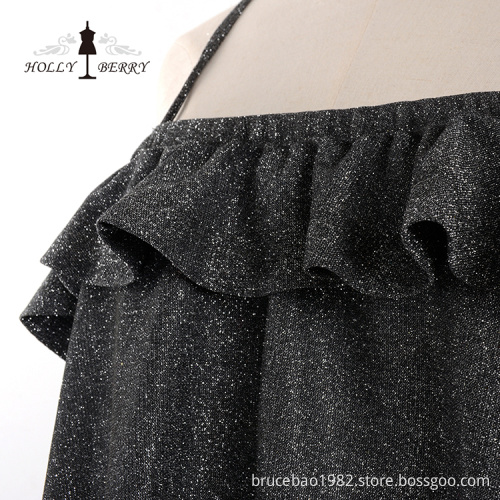 Gaun Panjang Seksi Wanita Formal Elegan